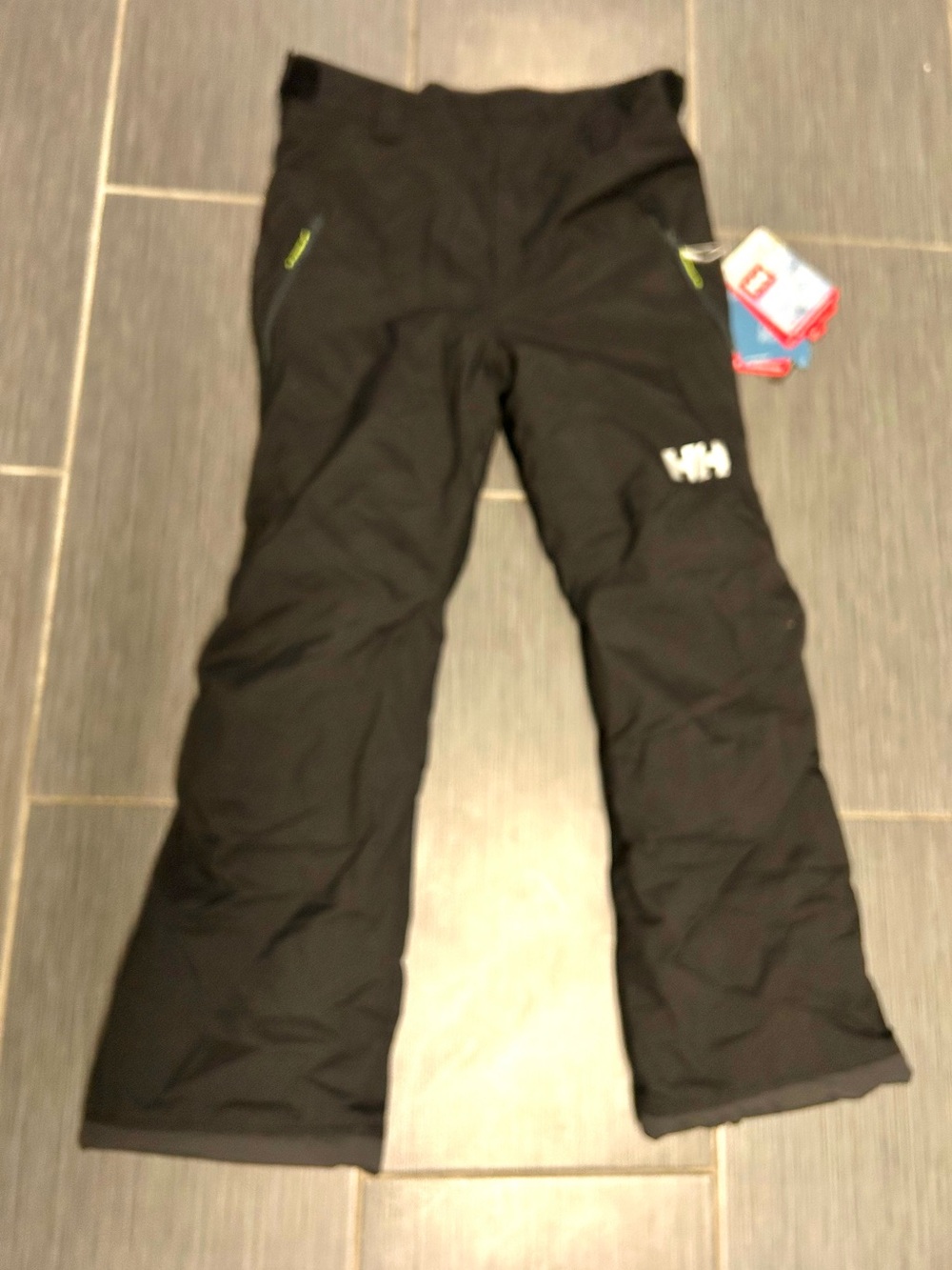 Helly Hansen Kids Black Insulated Snow Pants NWT